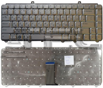 <!--Клавиатура для ноутбука Dell Inspiron 1420 1520 1525 1526 1540 Vostro 1400 1500 XPS M1330 (серебро)-->