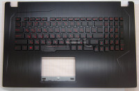 Клавиатура для Asus GL753V с корпусом, 90NB0DM3-R31RU0
