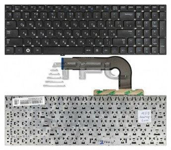 <!--Клавиатура для ноутбука Samsung Q530 (черная)-->