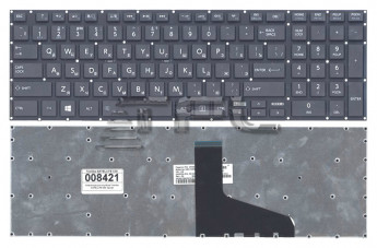 <!--Клавиатура для ноутбука Toshiba SATELLITE C50 (черная)-->