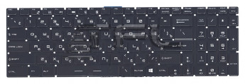 <!--Клавиатура для ноутбука MSI GT72 GS60 GS70 GP62 GE70 GL72 GE72 с подсветкой (черная)-->