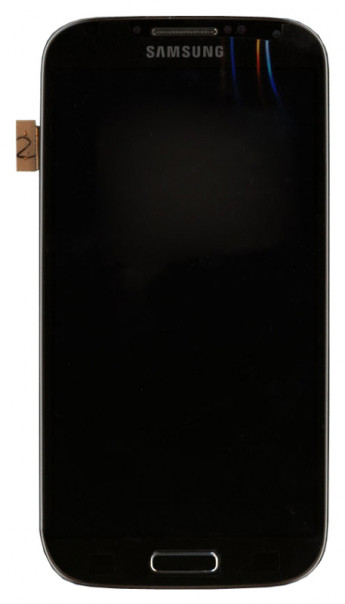 <!--Модуль (матрица + тачскрин) для Samsung Galaxy S4 GT-I9500 с рамкой (черный)-->