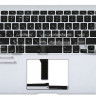 <!--Клавиатура для ноутбука Apple A1369 2011+ с корпусом и подсветкой, плоский ENTER (черная)-->
