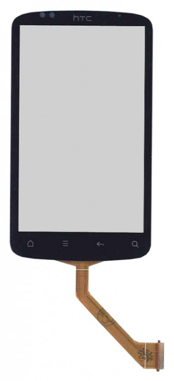 <!--Сенсорное стекло (тачскрин) для HTC Desire S S510e G12 (черный)-->
