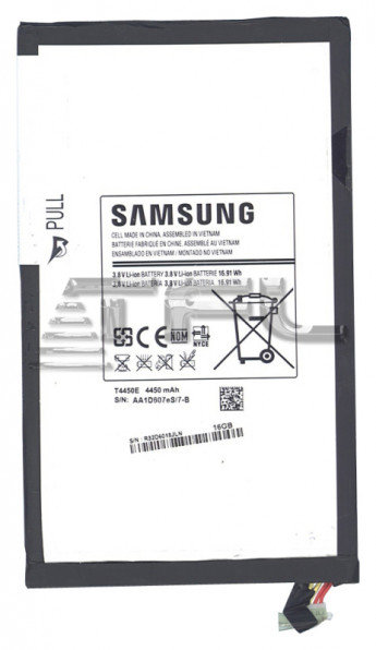 <!--Аккумуляторная батарея T4450E для Samsung Galaxy Tab Tab3 SM-T310, T311 3.8V 16.91Wh (Brand)-->