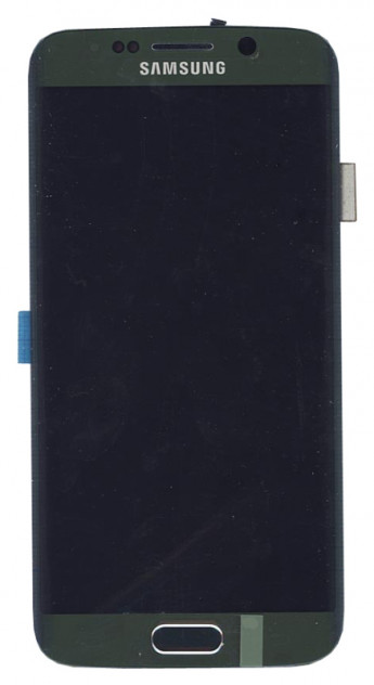 <!--Модуль (матрица + тачскрин) для Samsung Galaxy S6 Edge SM-G925F с рамкой (зеленый)-->
