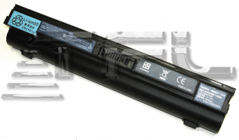 <!--Аккумуляторная батарея UM09E71 для Acer 1410 (11.6), 1810TZ 10.8V-11.1V 7800mAh (черная) -->