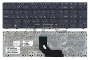 <!--Клавиатура для ноутбука HP ProBook 6560B 6565B 6570B 6575B (черная)-->