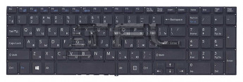 <!--Клавиатура для ноутбука Sony FIT 15 SVF15 с корпусом (черная)-->