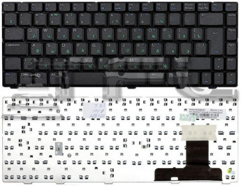 <!--Клавиатура для ноутбука Asus Lamborghini VX2 VX2S VX2Se (черная)-->