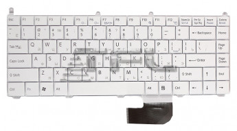 <!--Клавиатура для ноутбука Sony Vaio VGN-AR VGN-FE (белая)-->