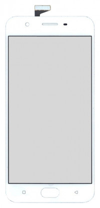 <!--Сенсорное стекло (тачскрин) для Oppo A57 (белый)-->