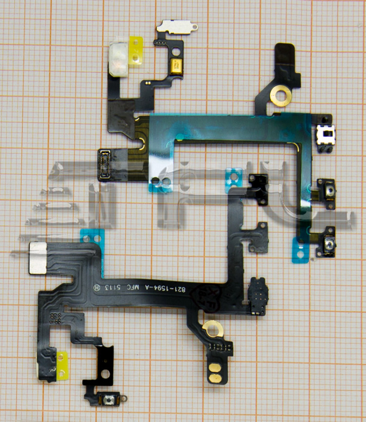Кнопки включения и громкости для iPhone 5s - купить по выгодной цене
