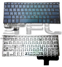 Клавиатура для Asus UX301, 0KNB0-362ARU00 (синяя)