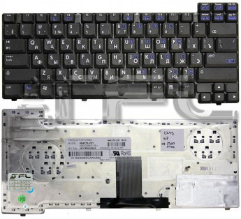 <!--Клавиатура для ноутбука HP Compaq nx7300 nx7400 (черная)-->
