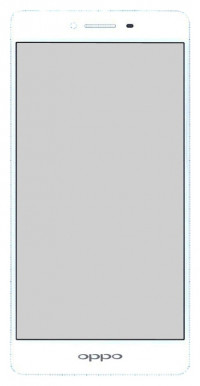 <!--Стекло для Oppo R7S (белый)-->