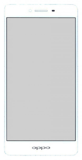 <!--Стекло для Oppo R7S (белый)-->