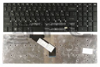 <!--Клавиатура для ноутбука Gateway NV55S NV57H NV75S NV77H TS45 (черная)-->