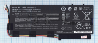 <!--Аккумуляторная батарея AC13A3L для Acer Aspire P3-131 7.6V 40Wh (Brand)-->