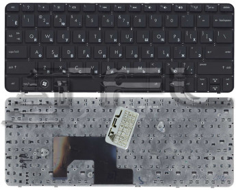 <!--Клавиатура для ноутбука HP Compaq Mini 210-3000 200-4000  без рамки (черная)-->