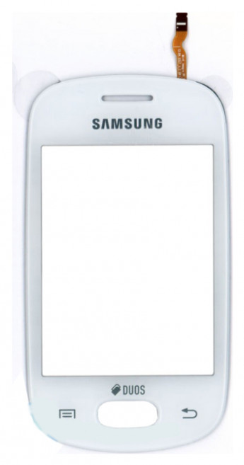 <!--Сенсорное стекло (тачскрин) для Samsung Galaxy Star GT-S5280 (белый)-->