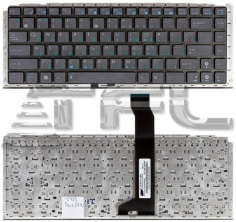 <!--Клавиатура для ноутбука Asus UX30 UX30S (черная)-->