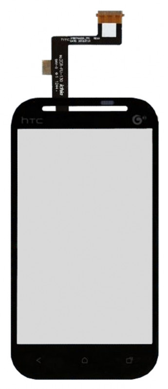 <!--Сенсорное стекло (тачскрин) для HTC Desire SV (черный)-->