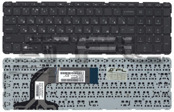<!--Клавиатура для ноутбука HP Pavilion 17 17-E без рамки (черная) -->