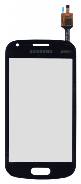 <!--Сенсорное стекло (тачскрин) для Samsung Galaxy Trend Plus GT-S7580 (черный)-->