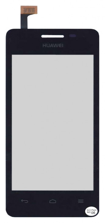 <!--Сенсорное стекло (тачскрин) для Huawei Y301-A1 (черный)-->