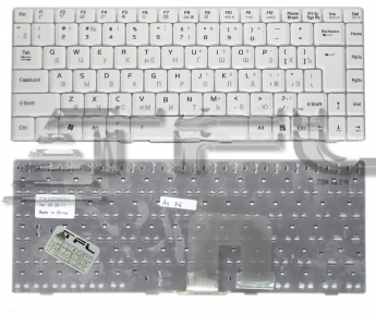 <!--Клавиатура для ноутбука ASUS U3 F9 F6 F6A F6E F6H F6S F6V F6Ve (белая)-->