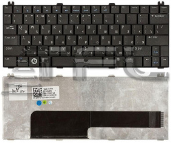 <!--Клавиатура для ноутбука Dell Inspiron Mini 12 1210 (черная)-->