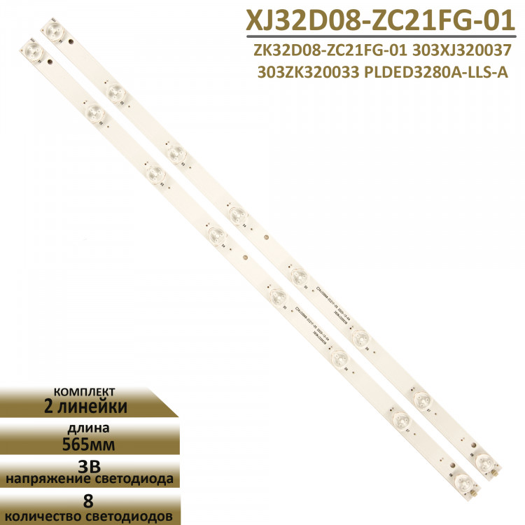 LED подсветка для BBK 32LEX-5024/T2C - купить по выгодной цене