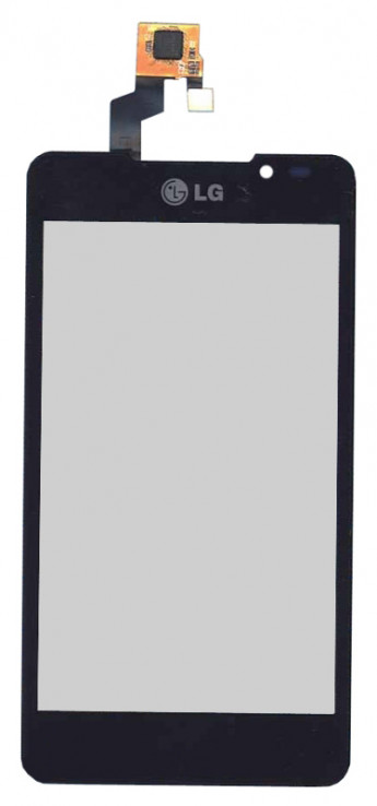 <!--Сенсорное стекло (тачскрин) для LG Optimus 3D Max (черный)-->