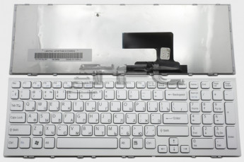 <!--Клавиатура для Sony VPC-EE (белая) (разбор)-->