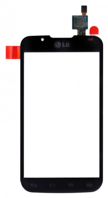 <!--Сенсорное стекло (тачскрин) для LG Optimus L7 II Dual P715 (черный)-->