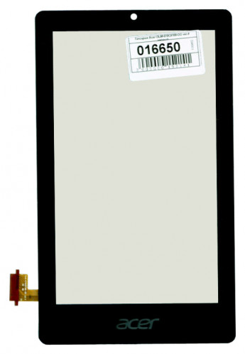 <!--Сенсорное стекло (тачскрин) Acer OLM-070C0109-GG ver.4 (черный)-->
