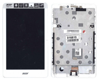 <!--Модуль (матрица + тачскрин) Acer Iconia Tab A1-841 A1-840 с рамкой (белый)-->