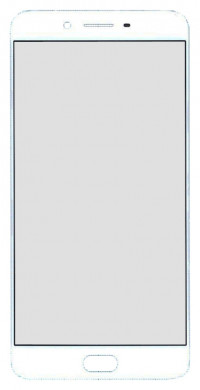 <!--Сенсорное стекло (тачскрин) для Oppo R9s Plus (белый)-->