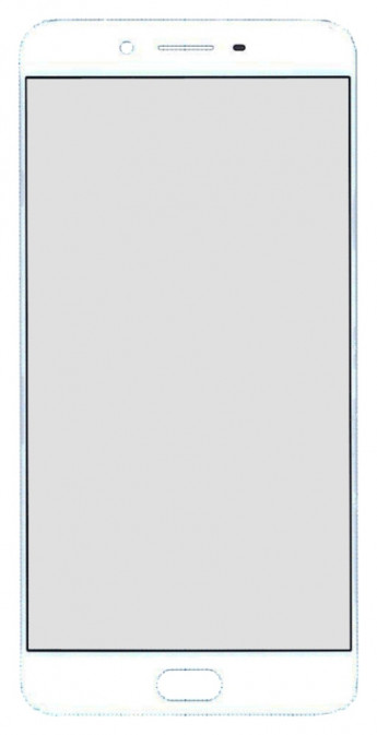 <!--Сенсорное стекло (тачскрин) для Oppo R9s Plus (белый)-->