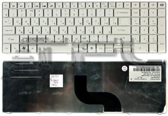 <!--Клавиатура для Packard Bell TM81 (белая)-->