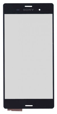<!--Сенсорное стекло (тачскрин) для Sony Xperia Z3 (черный)-->