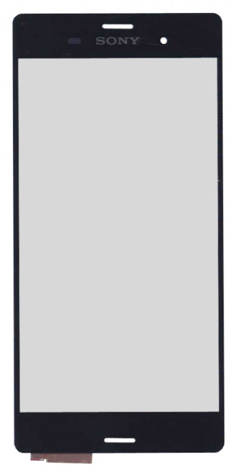 <!--Сенсорное стекло (тачскрин) для Sony Xperia Z3 (черный)-->