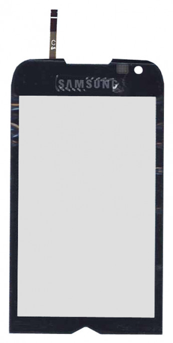 <!--Сенсорное стекло (тачскрин) для Samsung Omnia 2 GT-I8000 (черный)-->