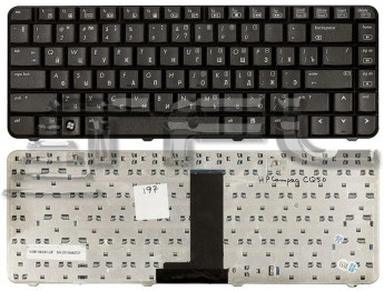 <!--Клавиатура для ноутбука HP Compaq Presario CQ50 (черная)-->