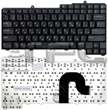 <!--Клавиатура для ноутбука Dell Inspiron 1300, B120, B130, Latitude 120L (черная)-->