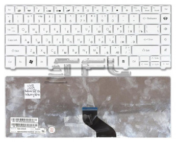 <!--Клавиатура для ноутбука Parkard Bell EasyNote NM85 NM87 (белая)-->