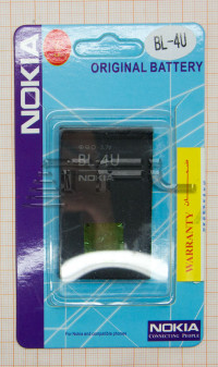 <!--Аккумулятор BL-4U для Nokia, 1000mAh-->