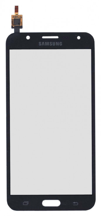 <!--Сенсорное стекло (тачскрин) для Samsung Galaxy J7 SM-J700F (черный)-->