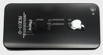 <!--Задняя крышка для Apple iPhone 4S, черная (оригинал)-->